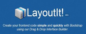 Interfaces gráficas Bootstrap usando o LayoutIt