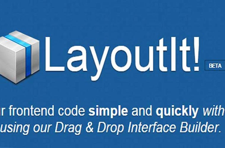 Interfaces gráficas Bootstrap usando o LayoutIt